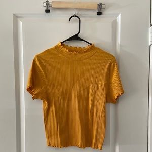 Mustard blouse